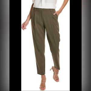 Vince women’s mid rise cropped linen trousers size 8